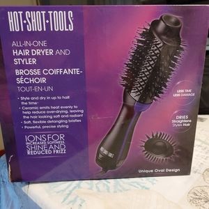 Hot shots all in one hair dryer styler
